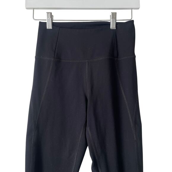 Girlfriend Collective Black Compression Workout Leggings Black Size Small - Picture 4 of 7